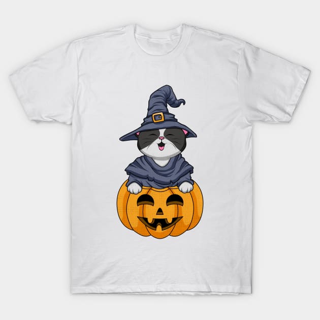 HALLOWEEN MEOWGIC T-Shirt by canzyartstudio